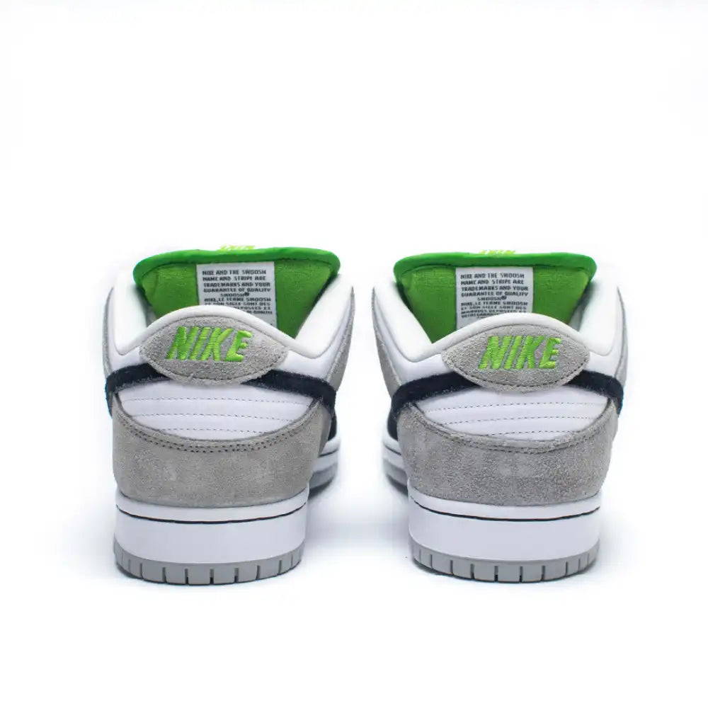SB Dunk Low Clorophyll Cinza Preto e Verde